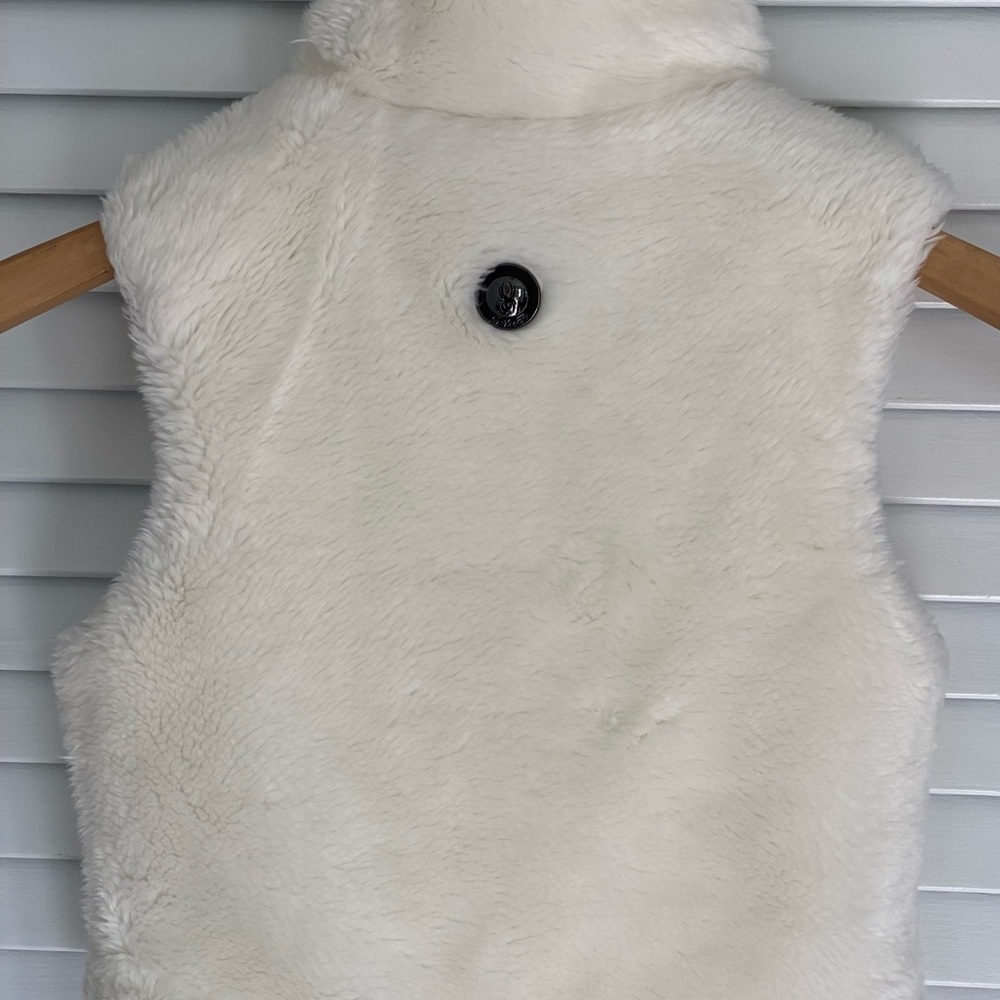 Spyder Girls faux fur fleece warm heavy vest